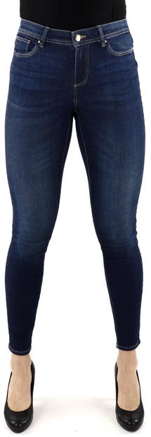 Only Women's Jeans Wauw life mid skinny, Dark Blue - Women's jeans - 127463 - 1