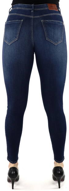 Only Women's Jeans Wauw life mid skinny, Dark Blue - Women's jeans - 127463 - 2