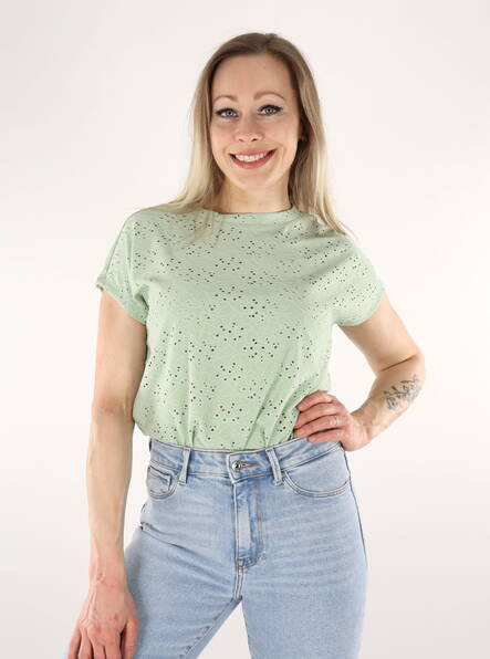 Only women's t-shirt frosty green - Women's T-shirts - 136043 - 1