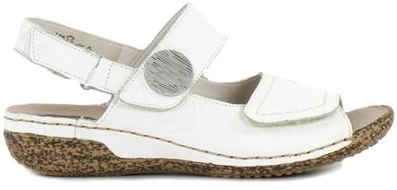 Rieker Sandals V7272-380, White - Women's sandals - 126053 - 1