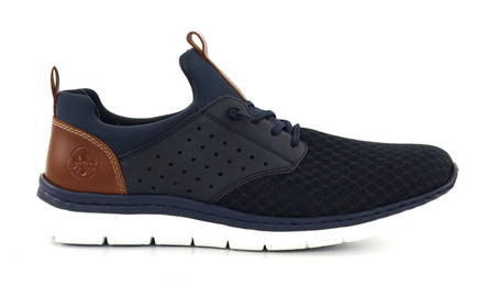 Rieker Men's Walking Shoes B4867-14 Blue - Men's walking shoes - 135803 - 1