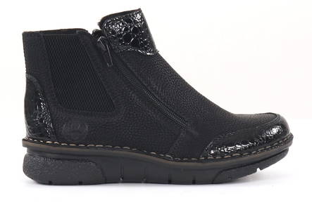 Rieker Ankle Boots 73355-00, black - Rieker ankle boots - 132213 - 1