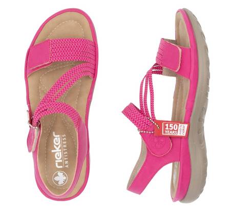 Rieker pink clearance sandals