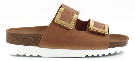 Scholl Mules Monterey 2 Cognac - Women's work shoes - 133413 - 1