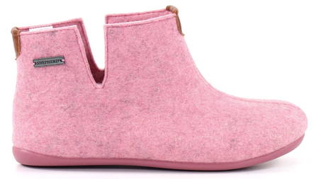 Shepherd Slippers Ester pink - Women's slippers - 133163 - 1