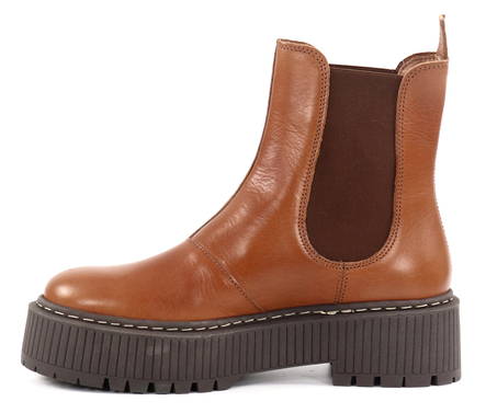Ten Points Ankle Boots Alina 60161 cognac - Women's ankle boots - 131573 - 2