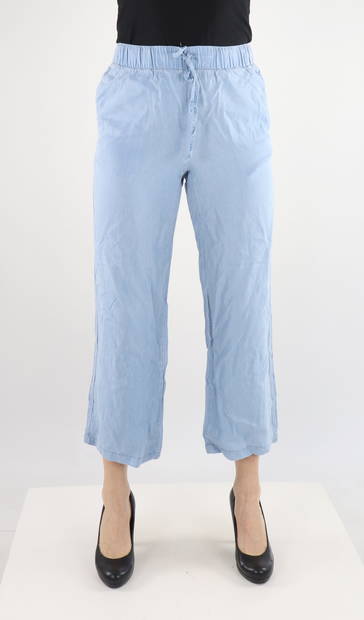 Vero Moda Pants culotte, light blue - Women's trousers - 130913 - 1