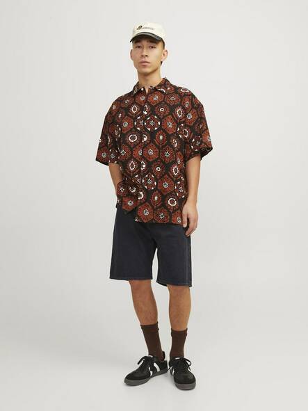 Jack&Jones men's shorts Tony Original black denim - Men's shorts and capri - 136173 - 2