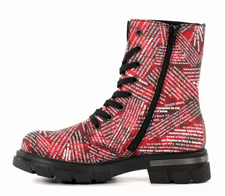Rieker women's ankle boots Z9120-35 red - Rieker ankle boots - 136593 - 2
