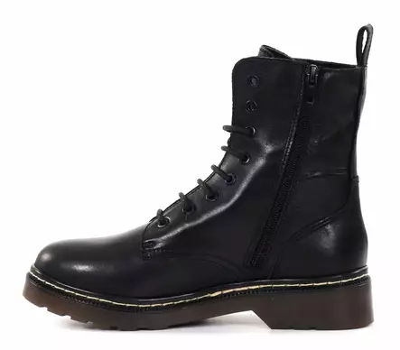 Musse&Cloud women's leather ankle boots 2793627/NBK Efany black - Women's ankle boots - 136643 - 2