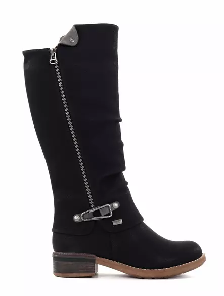 Rieker women's boots 94652-00 black - Rieker boots - 136683 - 1