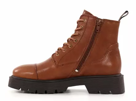 Ten Points women's leather ankle boots Mimmi 60501 Cognac - Women's ankle boots - 136923 - 2