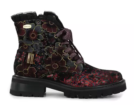 Laura Vita women's ankle boots Kouleo 47 grenat - Women's ankle boots - 138963 - 2