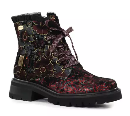 Laura Vita women's ankle boots Kouleo 47 grenat - Women's ankle boots - 138963 - 1