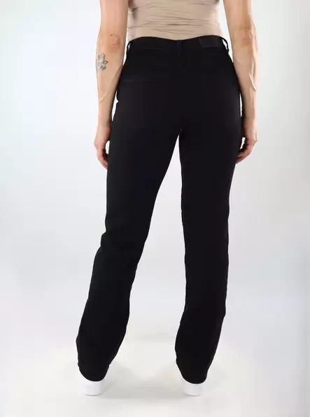 Vero Moda women's straight-leg jeans VMFLASH MR black - Women's jeans - 138993 - 2