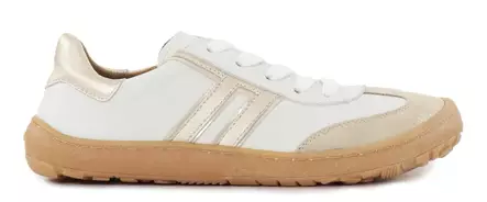 Froddo women's barefoot shoes Barefoot F-Motion G3130268-8 white/gold - Barefoot shoes - 138083 - 1