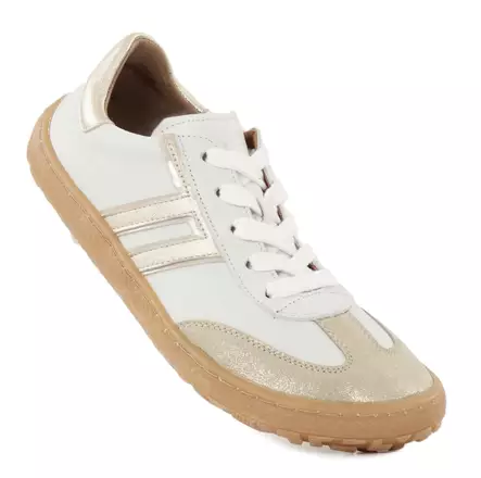 Froddo women's barefoot shoes Barefoot F-Motion G3130268-8 white/gold - Barefoot shoes - 138083 - 2