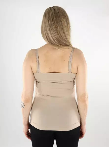 JDY women's strapless top Singlet humus - Women's tank tops - 137913 - 2