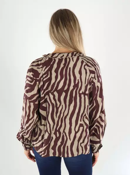 JDY Shirt LIFE L/S oatmeal/11-05-26S - Women's long sleeved shirts - 141503 - 2