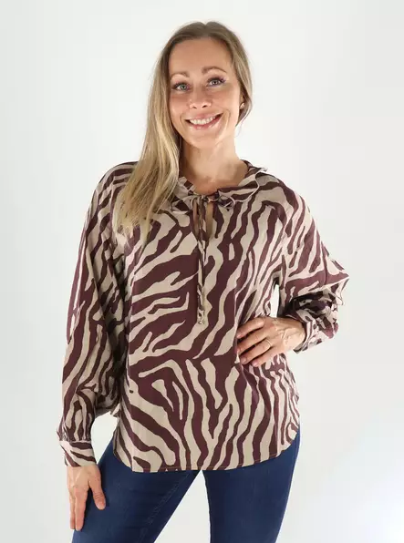 JDY Shirt LIFE L/S oatmeal/11-05-26S - Women's long sleeved shirts - 141503 - 1