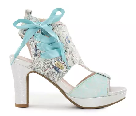 Laura Vita women's high-heeled sandals Hicao 09 ciel - Women's sandals - 138253 - 1