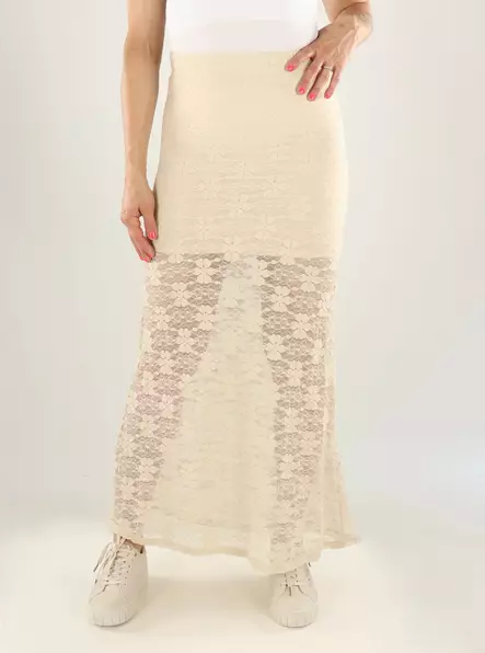Only Skirt WIDE SKIRT birch - Skirts - 141313 - 1