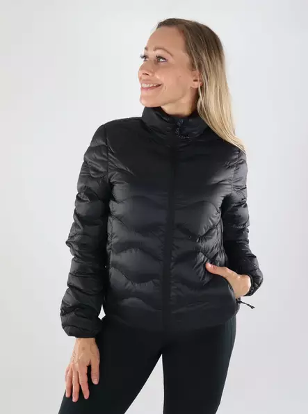 Only Play women's light down jacket Light Down black - Women's light winter jackets - 139013 - 1