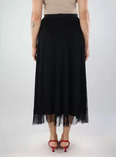 Only pleated skirt black - Skirts - 139003 - 2