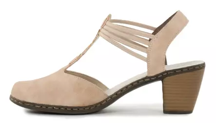 Rieker pumps / sandals 40901-31 pink - Women's pumps and high heels - 138003 - 2