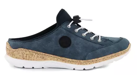 Rieker women's Mules N4210-14 blue - Rieker mules - 137983 - 1