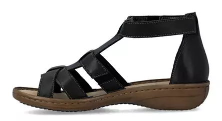 Rieker women's sandals 60860-01 black - Rieker women`s sandals - 140803 - 2