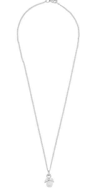 Snö of Sweden Necklace Eira pearl silver/white - Travel bags - 140023 - 2