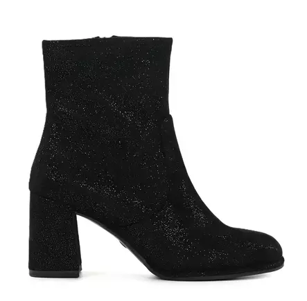 Tamaris women's glitter ankle boots 25057-43 black struct - Tamaris ankle boots - 139753 - 1