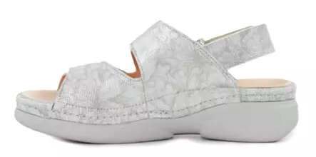 Think! women's work shoes 000960-9000 silver - Wide last working shoes - 140263 - 2