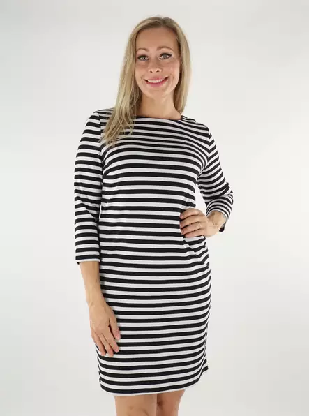 Vila Dress 3/4 black/snow white - Dresses and tunics - 136583 - 1