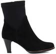 Fuzz Ankle Boots 554, Black - Women's ankle boots - 127213 - 1