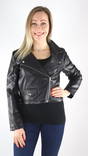JDY Jacket faux, black - Women's leather- and pu-jackets - 132643 - 1