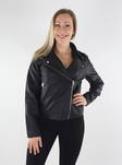 JJXX Jacket faux biker black - Women's leather- and pu-jackets - 134673 - 1