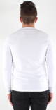 Jack & Jones Shirt Basic O-neck, White - Men's long sleeved shirts - 121243 - 2