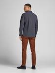 Jack & Jones Men's Dress Shirt Slim fit Blablackpool, blue, burgundy - Men's dress shirts - 129053 - 3