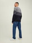 Jack&Jones Sweater Pannel navy blazer - Men's knitwear - 132163 - 2