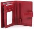 Nabo Leather Wallet NK292, Red - Wallets - 130663 - 4