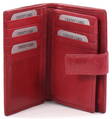 Nabo Leather Wallet NK292, Red - Wallets - 130663 - 3