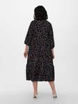 Only Carmakoma Dress, Black/Flower - Dresses and tunics - 128893 - 5