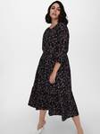 Only Carmakoma Dress, Black/Flower - Dresses and tunics - 128893 - 2