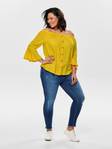 Only Carmakoma Shirt Sunny off shoulder - Women's long sleeved shirts - 123213 - 3