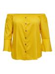 Only Carmakoma Shirt Sunny off shoulder - Women's long sleeved shirts - 123213 - 4
