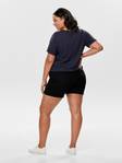 Only Carmakoma Shorts Goldtrash, Black - Women's shorts and capris - 123463 - 2