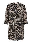 Only Carmakoma Tunic Lolliemma, black/animal - Dresses and tunics - 130243 - 1
