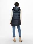Only Lightweight Quilted Vest Newasta, dark blue - Women's vests - 129003 - 6